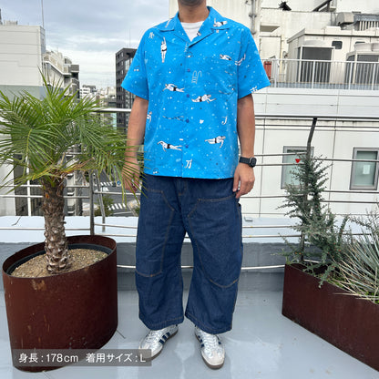 【予約商品】ロバート秋山の市民プール万歳 アロハシャツ